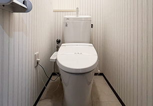 新築同様のリフォーム済みのトイレ